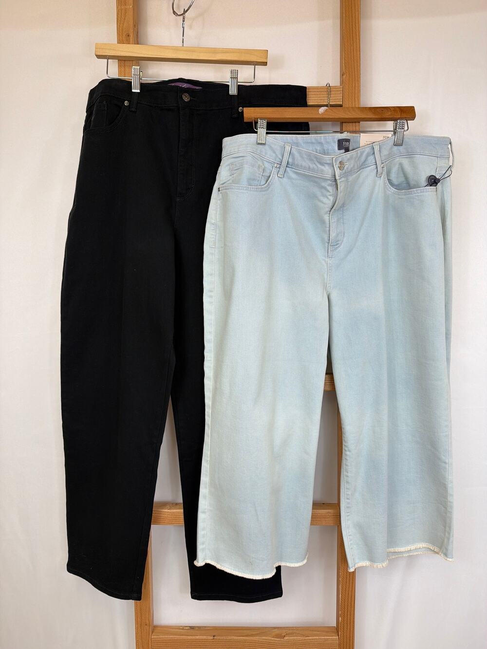NWT Lot of Two Denim Jeans Gloria Vanderbilt & NYDJ Size 20